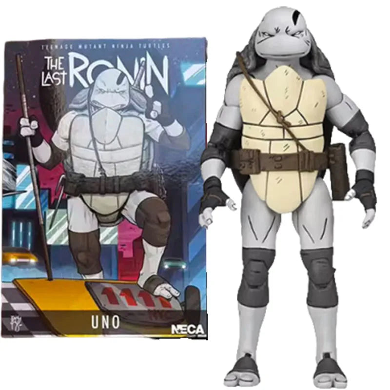 NECA Teenage Mutant Ninja Turtle Actionfigur TMNT The Last Ronin Figuras Uno Yi Moja Odyn Figur Anime Modell Original Geschenk
