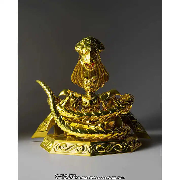 In stock Bandai Original Saint Seiya  EX Gold: Ophiuchus Odyssey Movable Human Figure Toy Anime Figure Model Collection Toy Gift