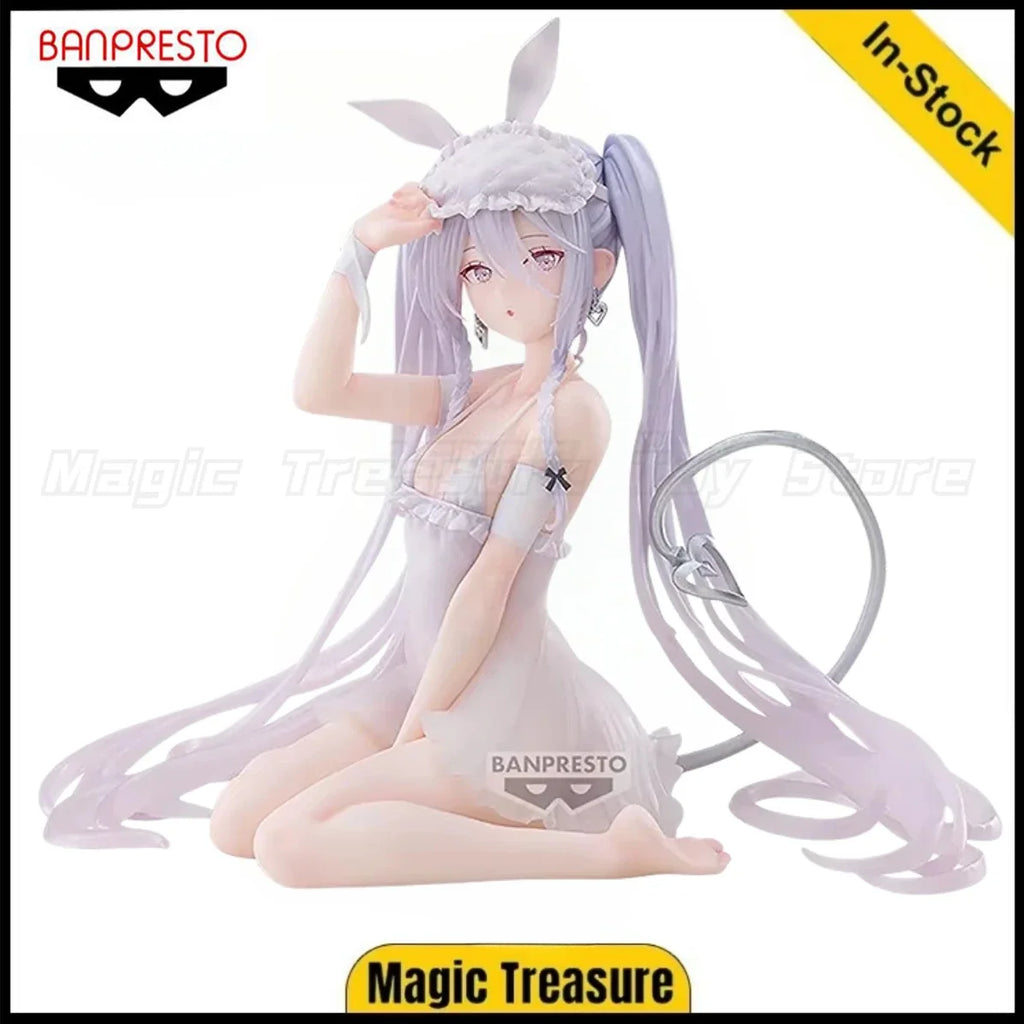 【In stock】 Original BANPRESTO Rurudo ESPRESTO-Sleepy Bunny Eve 13 CM Beauty Animation Figure Ornaments Gifts