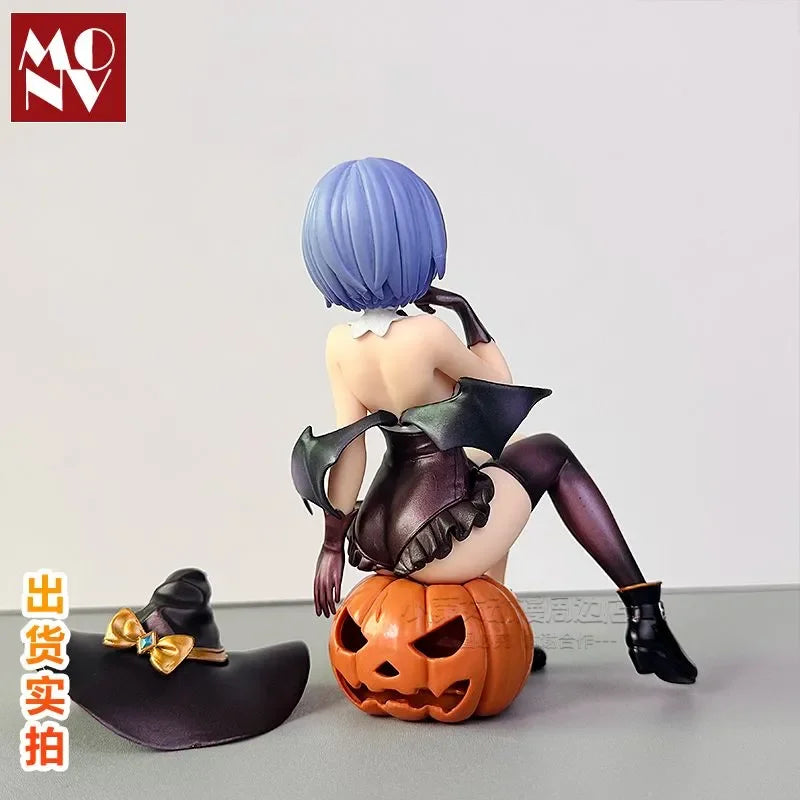 12 HOUR SHOPPING Re:Zero -Starting Life In Another World Ram & Rem Phantom Night Magician Gk Model Collection Doll Decora Gifts