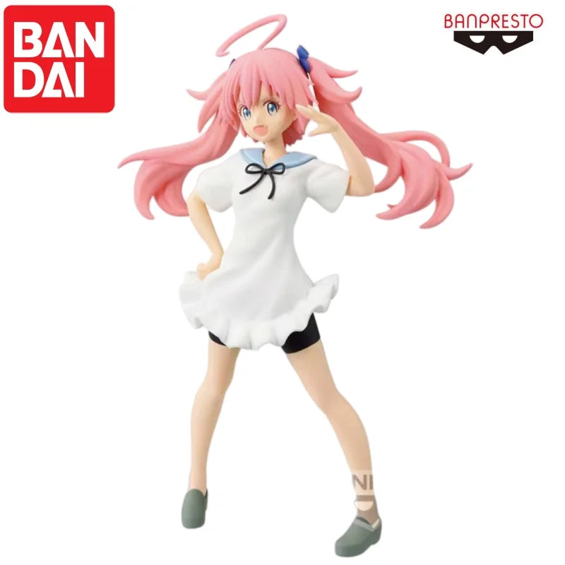 Bandai In Stock Original Banpresto Milim Nava Model Doll Brand New Boxed Action Figure Animation Peripherals Characters Garage