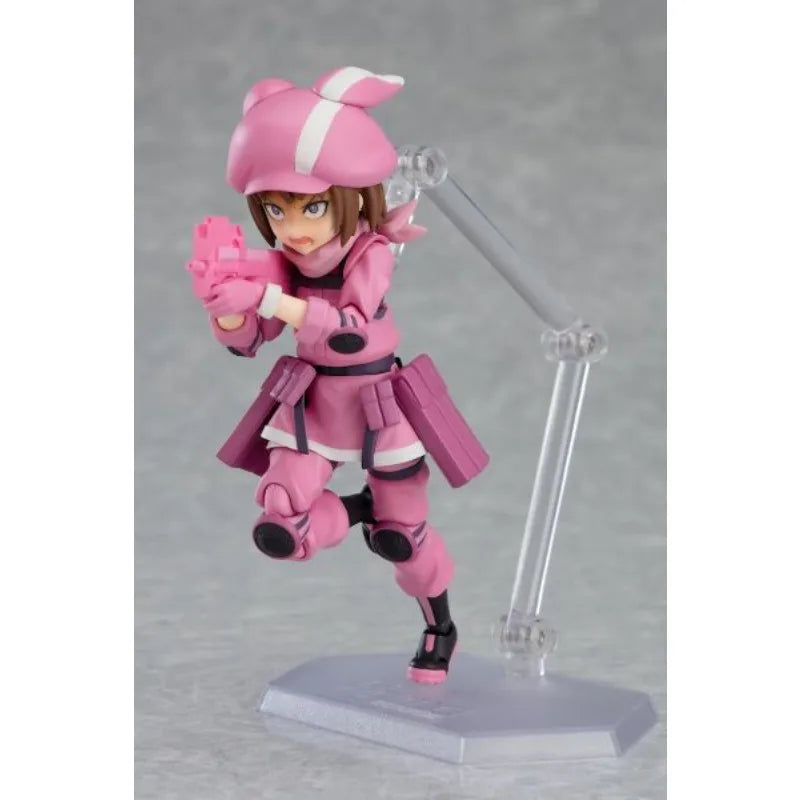 Max Factory Figma #459 Gun Gale Online Ren Figure-120mm Movable PVC/ABS Doll Sword Art Online Spin-Off, All-Ages Collectible Toy
