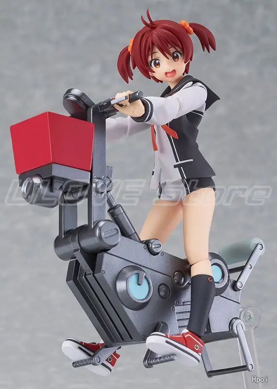 Original Max Factory Figma Vividred Operation Akane / Black Riding Action Figures Anime Figures Models