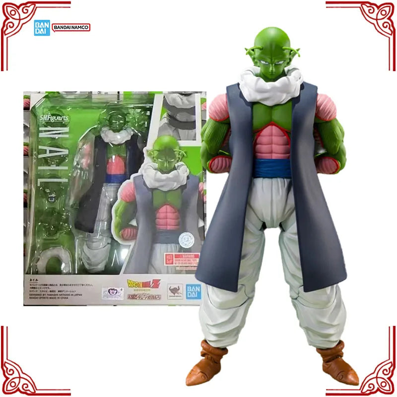 In Stock Genuine Bandai Dragon Ball Z Model Kit SHF Neil Anime Action Figure Collection Finished Model Boys Toys Christmas Gifts