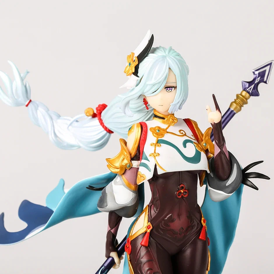 Hot Game Genshin Impact Shenhe Anime Figure Excellent Model Toy Gift Collectibles Statue Decorations