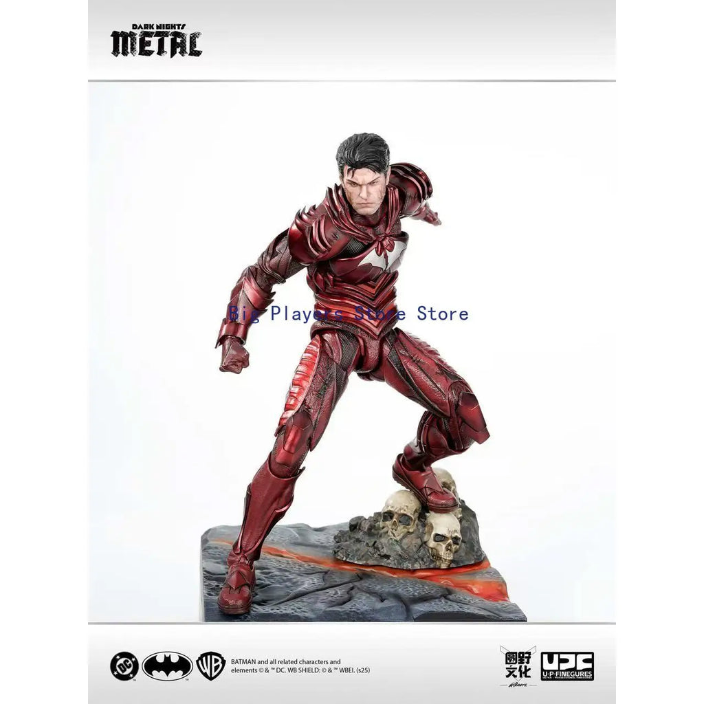 Sofort lieferbar U·P·FINEGURES DC Dark Nights: Metal Red Death Fertiges Modell