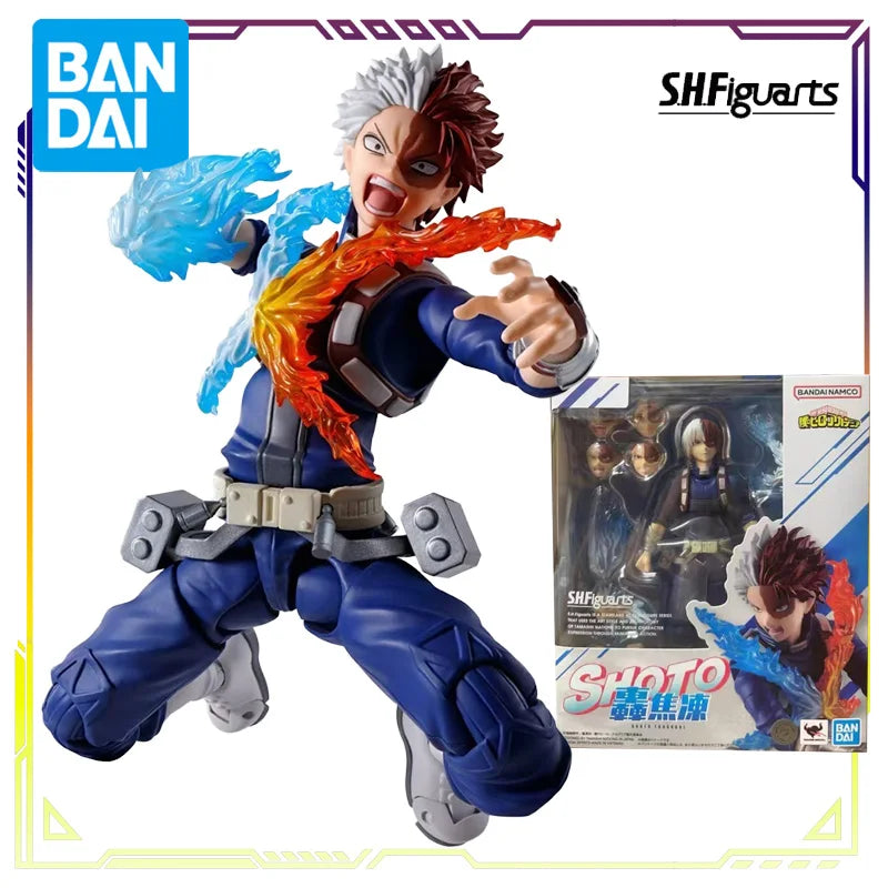 BANDAI Original S.H.Figuarts My Hero Academy Series Green Valley Has Been Out for A Long Time Anime Action Figure Model Toys