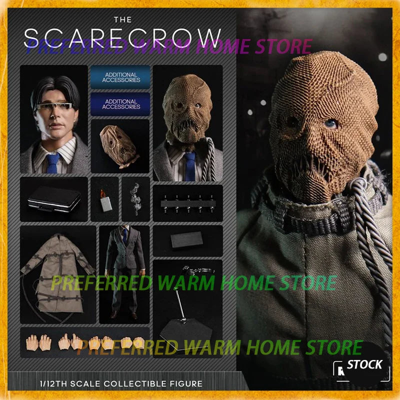 Auf Lager Original REMAD CUSTOM RM-003 SCARECROW REMAD CUSTOM 1/12. SAMMELFIGUR Modellspielzeug Jonathan Crane