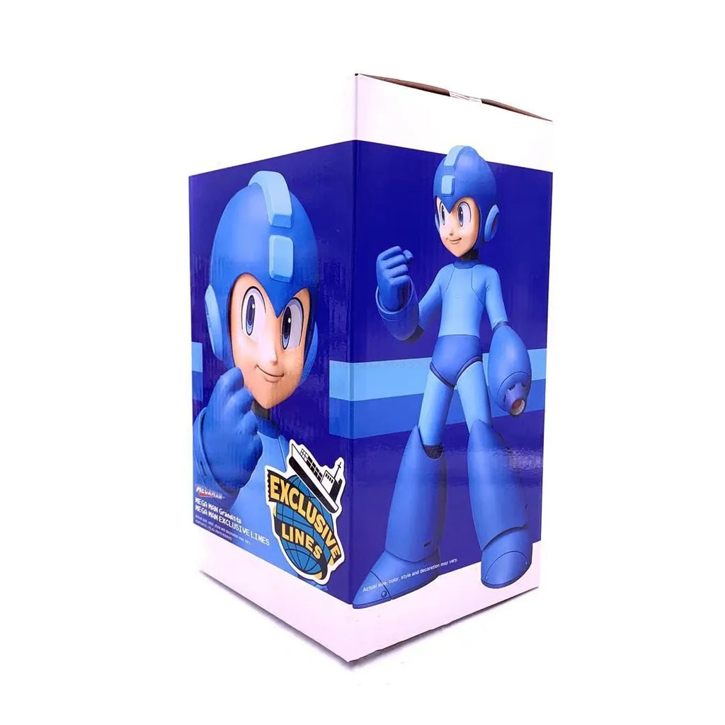 New Hot 23cm Megaman 11 Rockman Grandista Mega Man PVC Figure Anime GK Collectible Model Toys Dolls Gifts Free Box Delivery