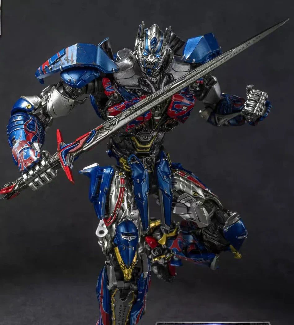 YOLOPARK Transformation: The Last Knight AMK PRO Series 20cm Optimus Prime Metal Model Kit Action Figure Collectible Toy Gift