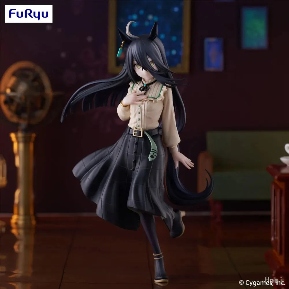 【FS】Original FuRyu Jockey Girl PrettyDerby Manhattan Café Figure Model Gift Collection