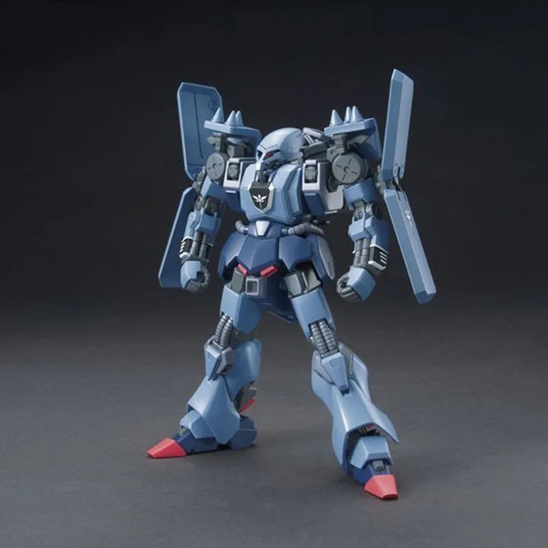 Bandai Genuine HG Schuzrum Galluss MX-101E 1/144 Anime Action Figure Assembly Model Toys Gifts For Children Collectibles Hobby