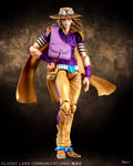Offizielle JoJo Gyro Zeppeli Ver.1.5 Actionfigur Medicos Super Action Statue Steel Ball Run Geschenk Modell Dekoration Original