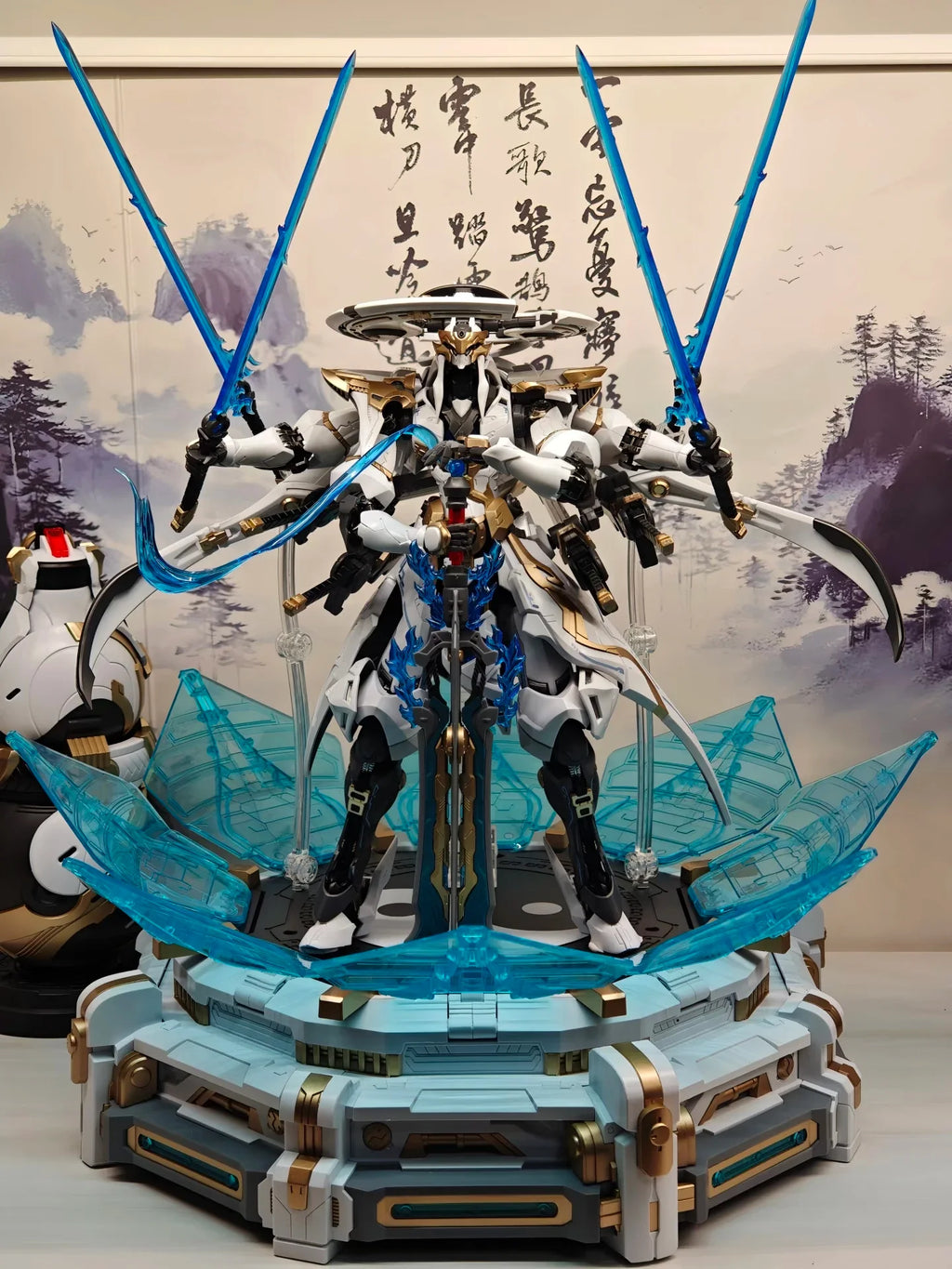 New Original 22cm Sunday Hobby Mingjiang Biography Xiaoyaozi 1:100 Action Figure Alloy Skeleton Mecha Model Collection Toy