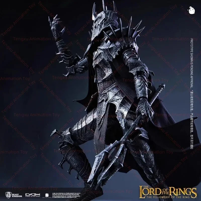 Original Beast Kingdom Lord of The Rings Dark Lord Sauron Action Figure Toy Collection Gift