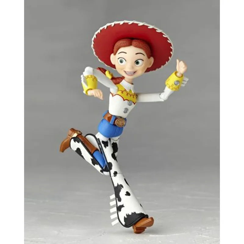 KAIYODO Original REVOLTECH Jessie 145mm  Anime Action Figure Assembly Model Toys  Model Gifts for Boys