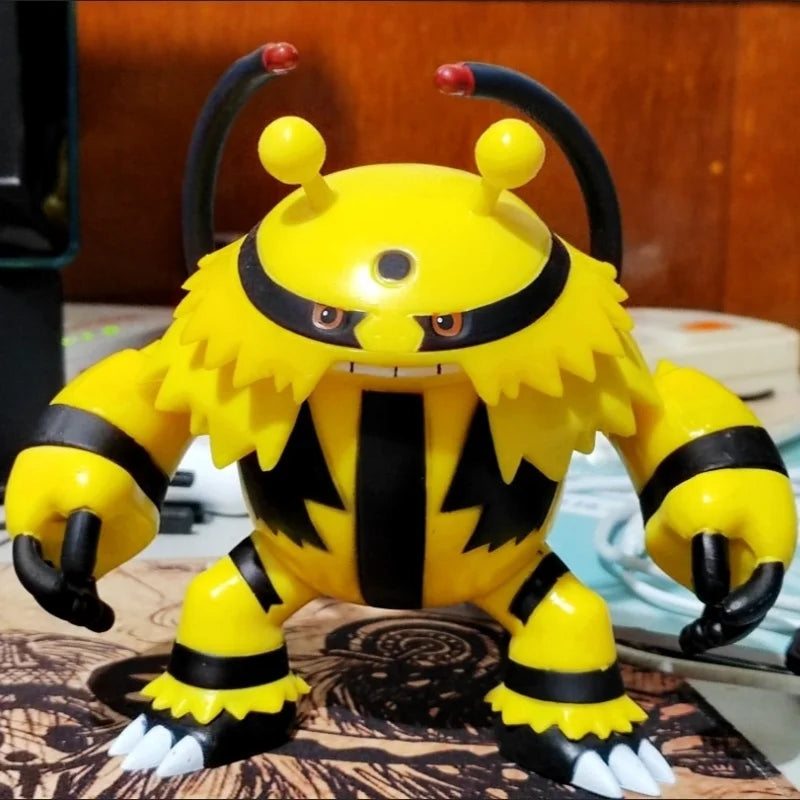 Anime Pokemon Electivire Figures Gk House Pet Cartoon Figures Q Version Pvc Model Desktop Collection Children Birthday Toy Gift