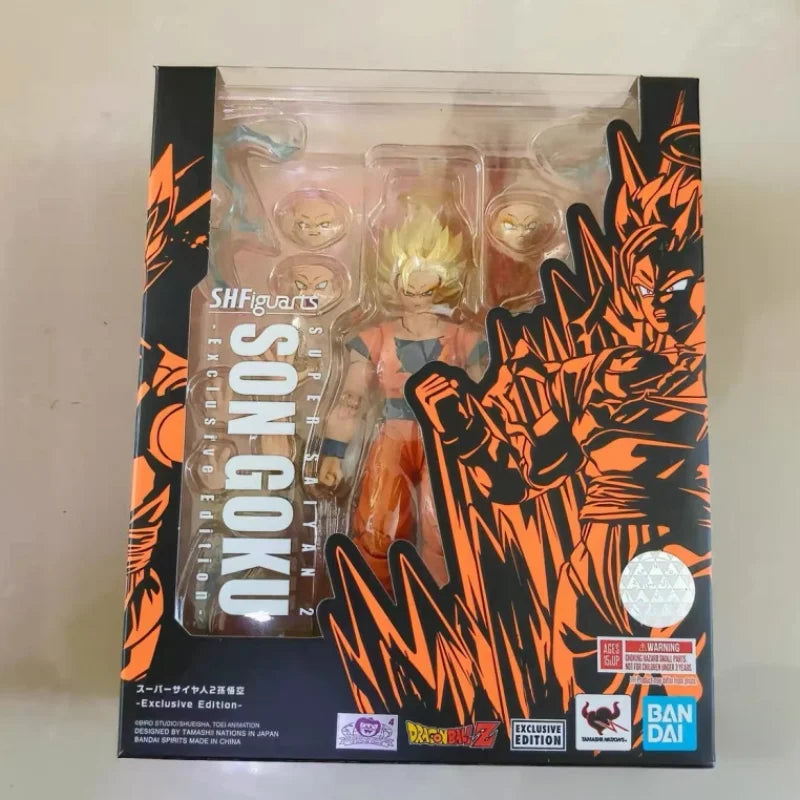 Bandai 100% Original Dragon Ball Z 2025 SDCC S.H.Figuarts Exclusive Edition Son Gohan Beast SDCC Anime Action Models Toys Gifts