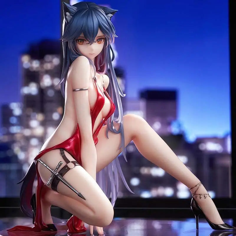 Arknights Texas Dress Anime Figure Beautiful Girl Game Peripheral Collectible Statue Desktop Decoration Gift For Anime Fans
