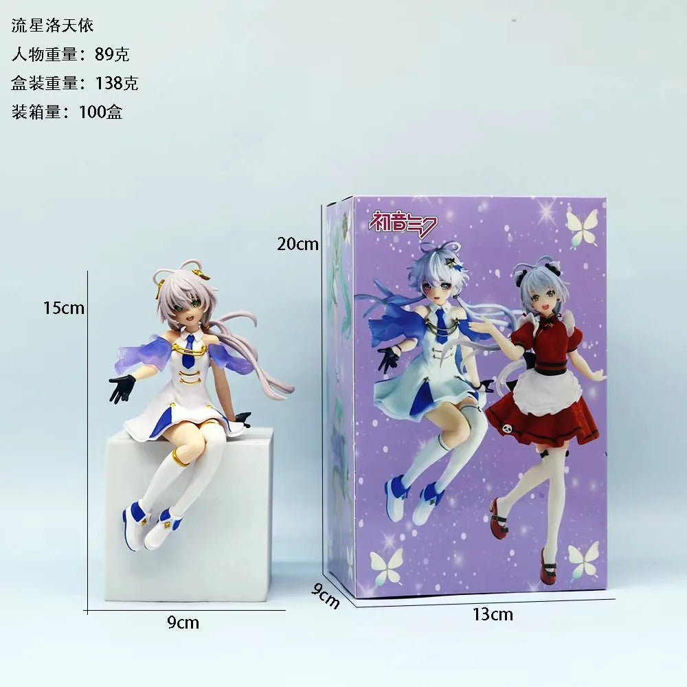 15CM Anime Vsinger Luo Tianyi Noodle Stopper Figure Meteor Series Model Doll Toy Gift Collection Action Figure