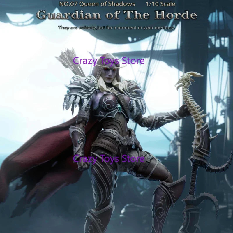 In Stock Gray Knight Studio 1/10 Horde Guardian 07 Shadow Queen Sylvanas Windrunner Action Figure Toy Collection Gift