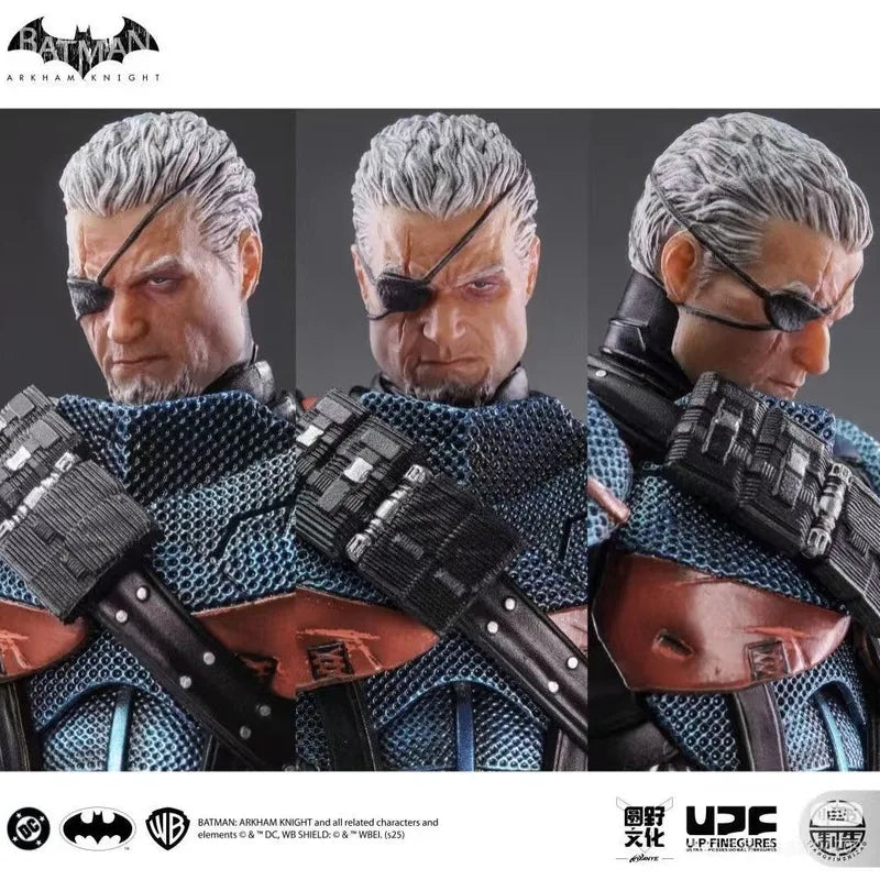 New Original Lpzz Toy Deathstroke Arkham Knight Finished Module 1/12 Scale Dc002 PVC GK Deathstroke Action Anime Figure Gift Toy