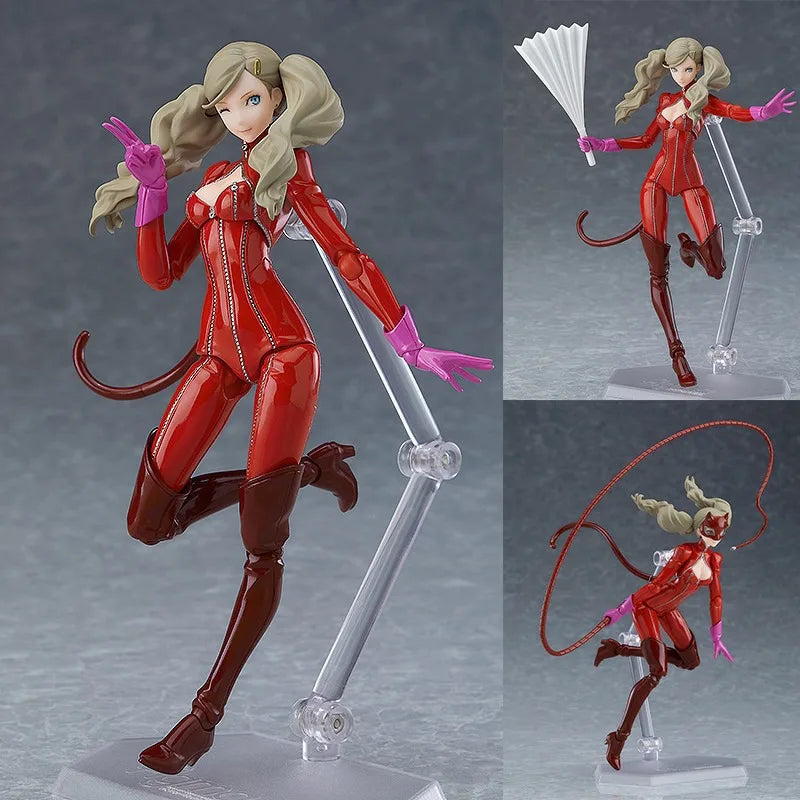 Max Factory Original Figma Series Persona 5 Rain Palace Lotus Wise Leaf Anime Mobile Model Handmade Accessories Toy Gifts