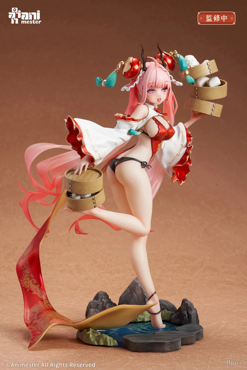 Auf Lager Original AniMester Long Xiaoling 1/7 Actionfigur Modell Spielzeug Geschenke Sammlung