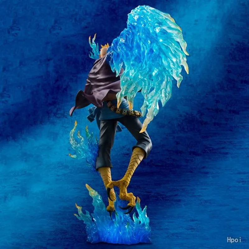 Original MegaHouse Portrait.Of.Pirates ONE PIECE “MAS” Immortal Bird Marco【Limited Replica Version】Anime Characters Model