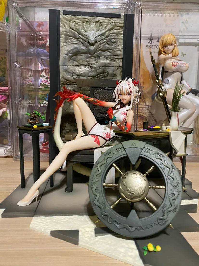 18CM Anime Game Arknights Nian Figure Scene Model Toy Gift Collection Aciton Figure PVC Doll