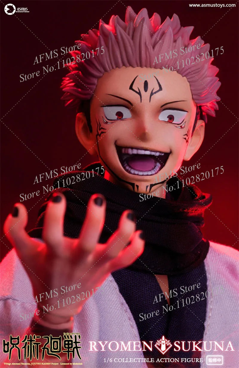 Asmus JJKS05 1/6 Scale Collectible Figure Ryomen Sukuna Jujutsu Kaisen 12Inch Men Soldier Action Figure Model