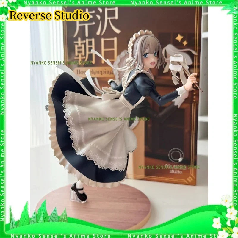 In Stock Reverse Studio The Idolmaster Shiny Colors Serizawa Asahi Maid Ver. 1/7 Figure Anime Models Toy Doll Gift Collectible