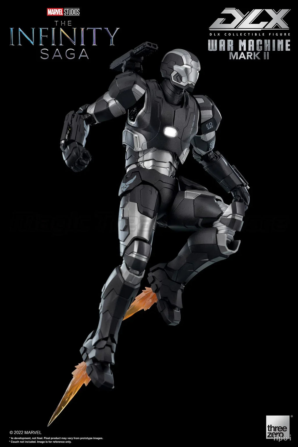 【MT】threezero Marvel 3Z0478 DLX Marvel Studios: The Infinity Saga War Machine Mark 2 Action Figure Toy Gifts
