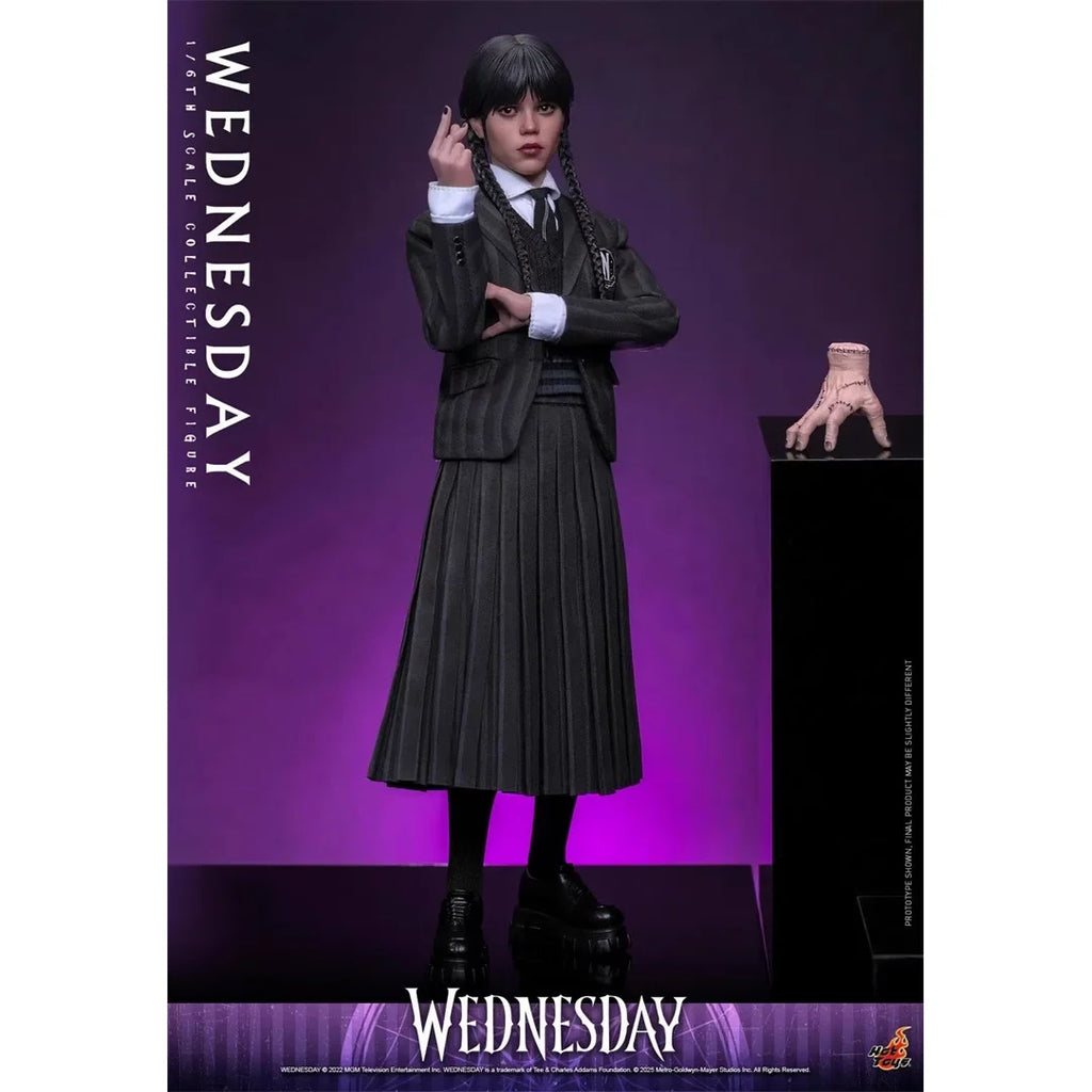[In Stock] HOTTOYS HT 1/6 Wednesday TMS135 Naraku Gakuin Style Action Figure Soldier Set Figure Collectible Toy