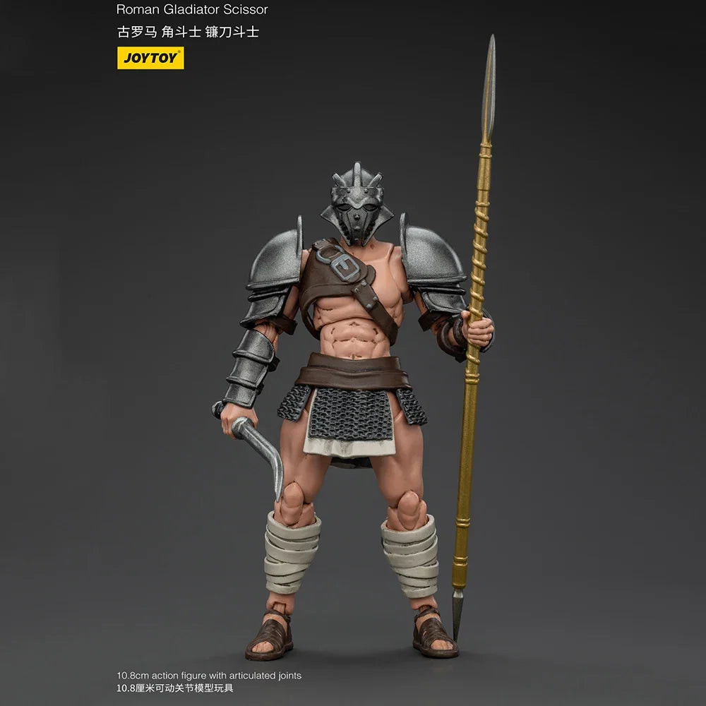Joytoy Dark Source Conflict Rome Gladiator 1:18 Scale Collectible Action Figure Mobile Soldier Model Toy For Kids And Collectors