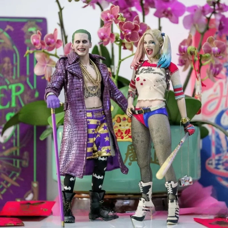 New Dc 1/4 And 1/6 Superheroes Figures The Joker Man Harley Quinn Pvc Model Toys Desktop Decoration Ornaments Doll  Holiday Gift