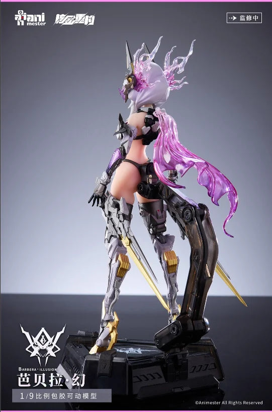【MT】Nuclear Gold Reconstruction AniMester BARBERA ILLUSION WF Limited Edition 1/9 Action Figure Toy Collection
