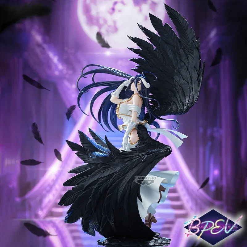 In-Stock Genuine Bilibili 2025 Banpresto Evolve Albedo Figurine Cute Desktop Decoration Collectible Gift