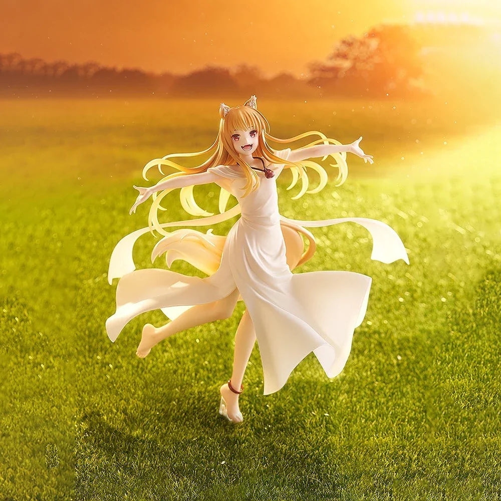 100% Original Good Smile Company Pop Up Parade Ookami To Koushinryou: Merchant Meets The Wise Wolf Holo Harvest Festival Ver., L