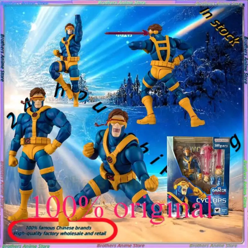 Original Bandai SHF Cyclops Actionfigur auf Lager