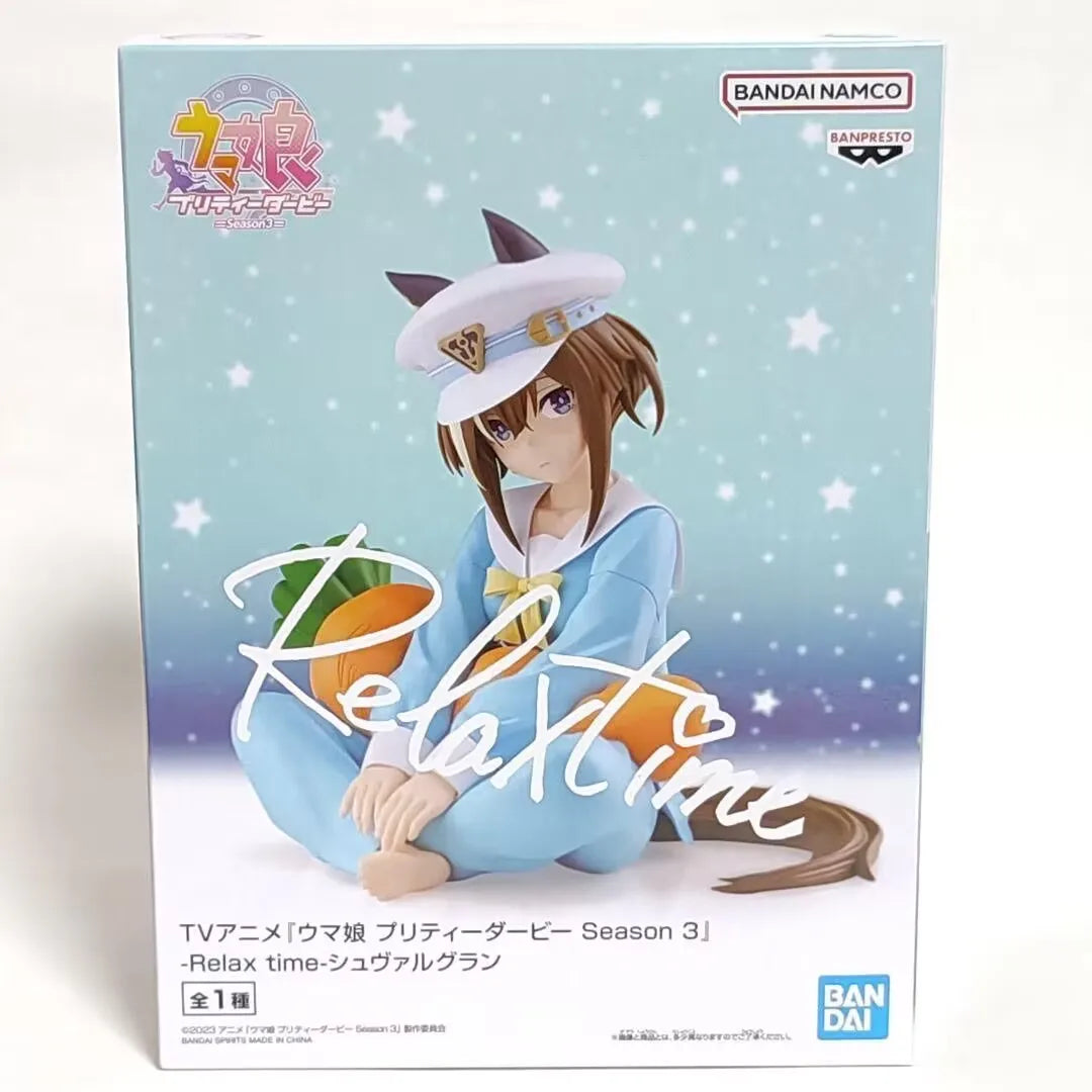 Bandai Relax Time Umamusume: Pretty Derby Season 3 Verxina Cheval Grand Kitasan Black Action Figure Ornaments Figure Model Toys