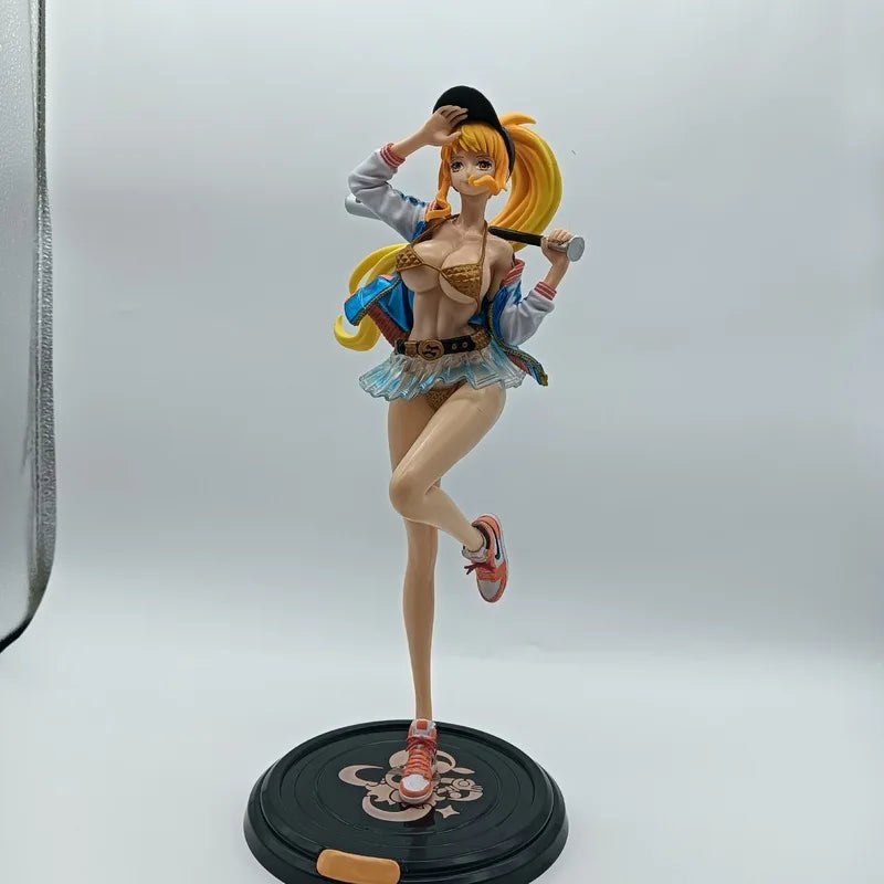 Pirate Shipper Series GK Street Fashion Nami Action Figure Trendy Female Emperor Robin Statue Model Decoration Collectible Toy