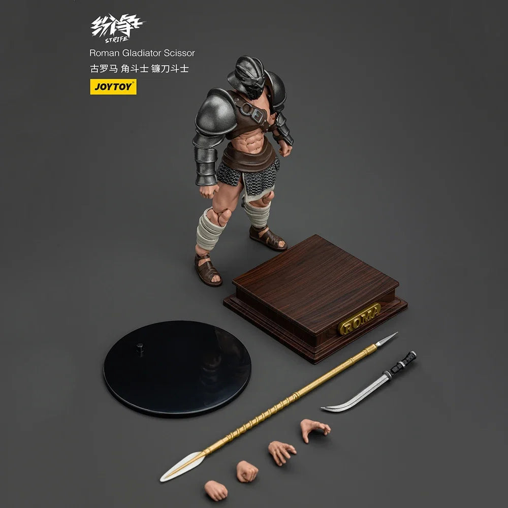 Joytoy Dark Source Conflict Rome Gladiator 1:18 Scale Collectible Action Figure Mobile Soldier Model Toy For Kids And Collectors