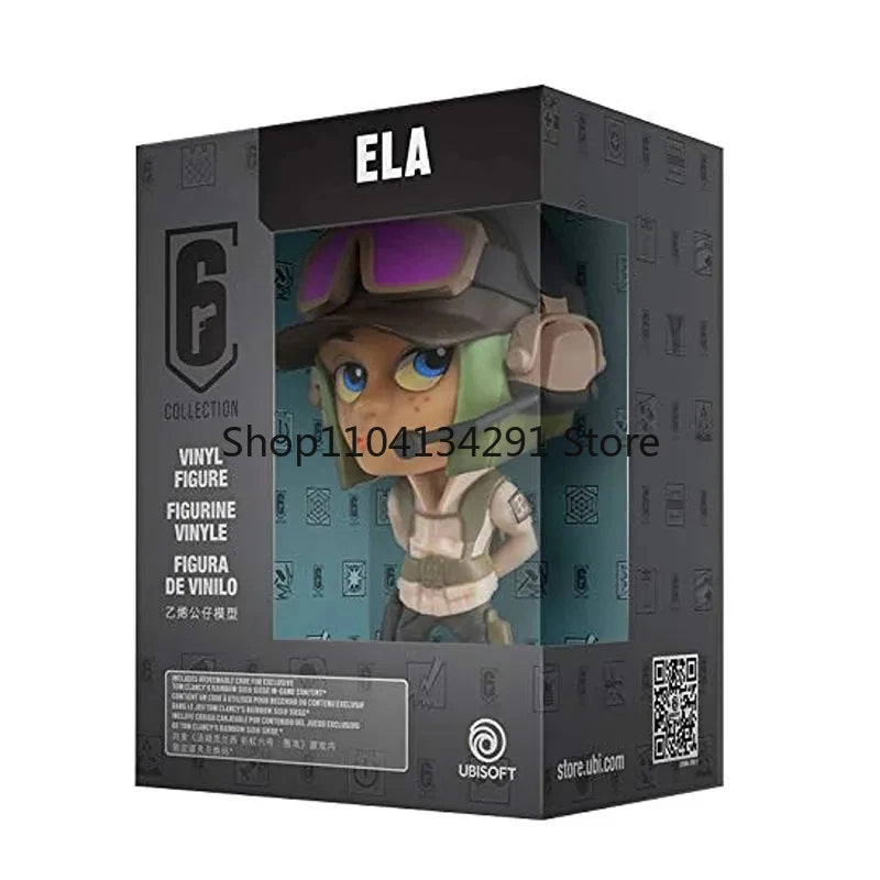 10cm R6 Rainbow Six Siege Figure Blitz Montagne Bandit Caveira Thermite Ash Action Figure Q Version Collection Decora Toys Gifts