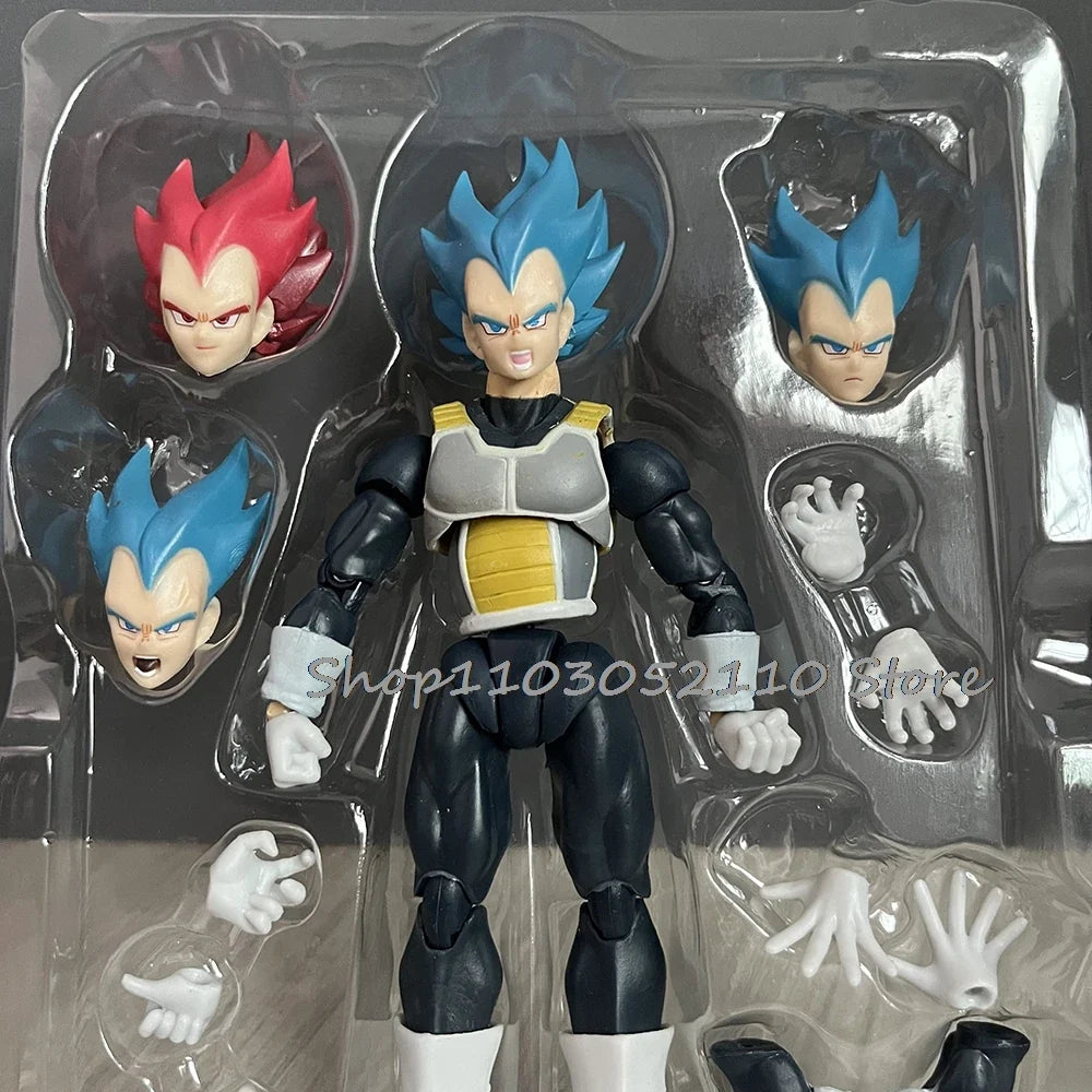 Anime Dragon Ball Z Super Saiyan Vegeta Majin Vegeta Action Figure Shf Superhero S.H.Figuarts Figure Toy Model Birthday Gift