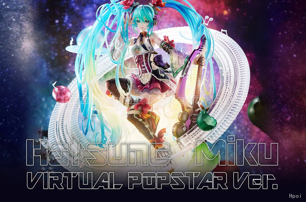 【In Stock】Max Factory GSC Piapro Characters Hatsune Miku Virtual Pop Star 1/7 Scale Figure Collection Ornaments