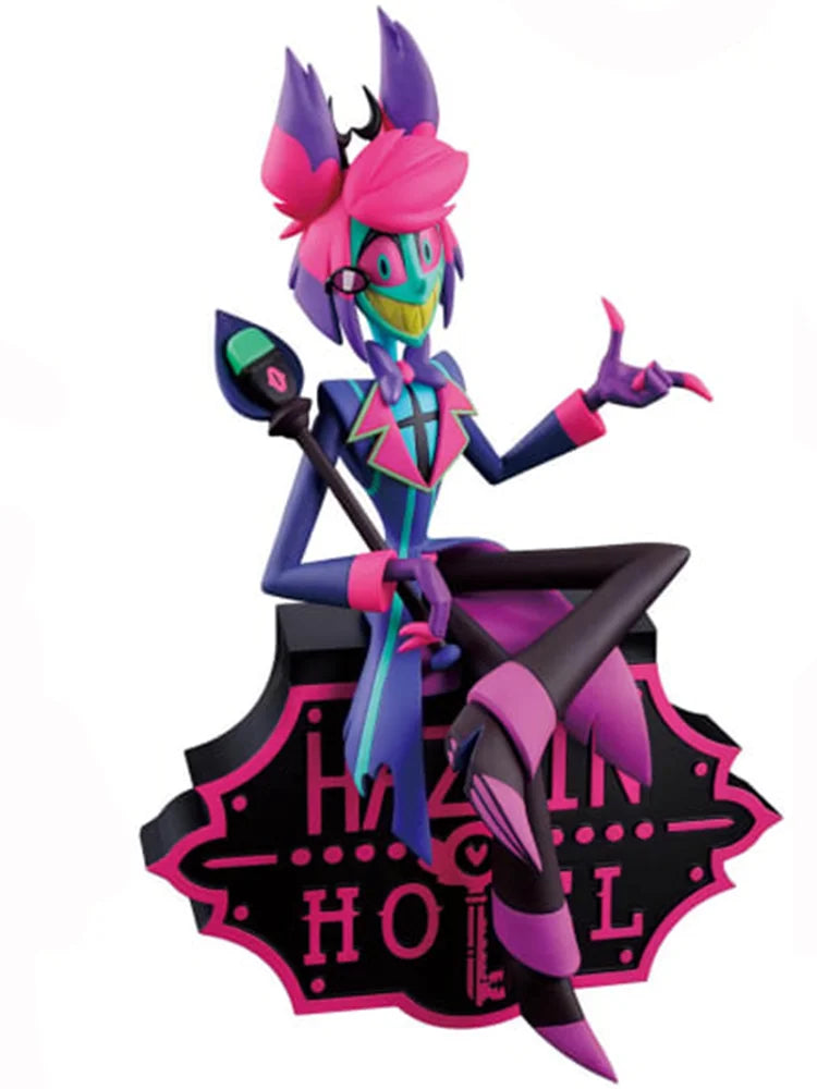 100% Genuine Bandai Namco Banpresto Hazbin Hotel Alastor Primary Colors Heterochromatic Collector Anime Figure Model Toy Gift