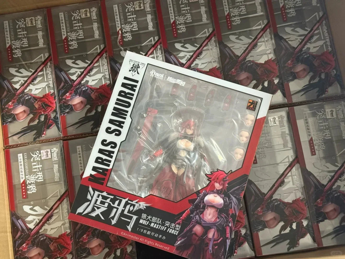 New In Stock Genuine Nuclear Gold Reconstruction Animester Wolf Mastiff Force 1/9 Suit Girl Action Figure Full Set Model Toys