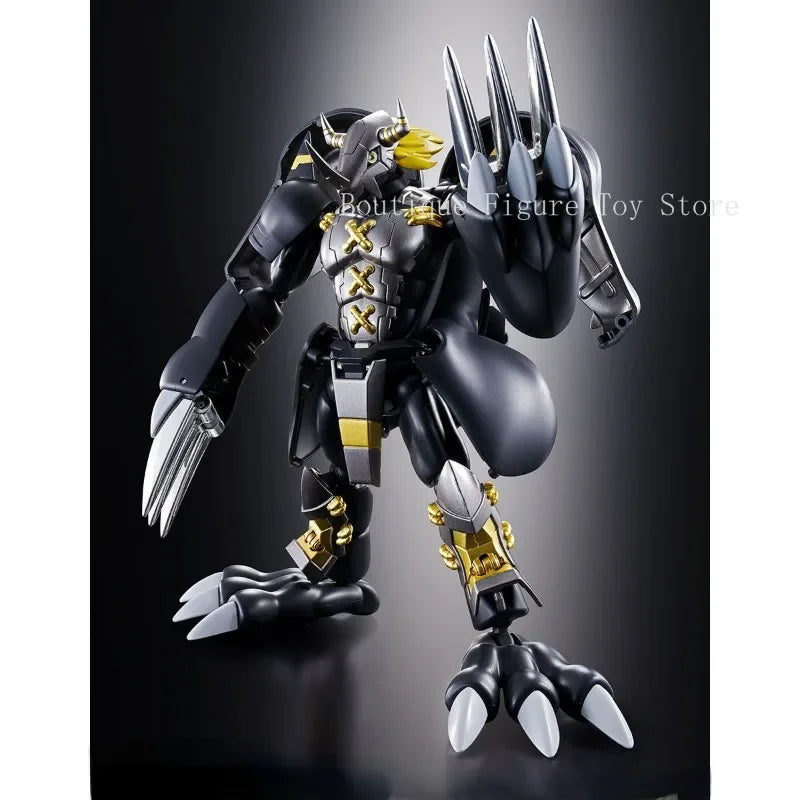 In Stock Original Bandai  Digimon Adventure Black War Greymon DIGIVOLVING SPIRITS Action Figure Anime Model Toy Collect Gift