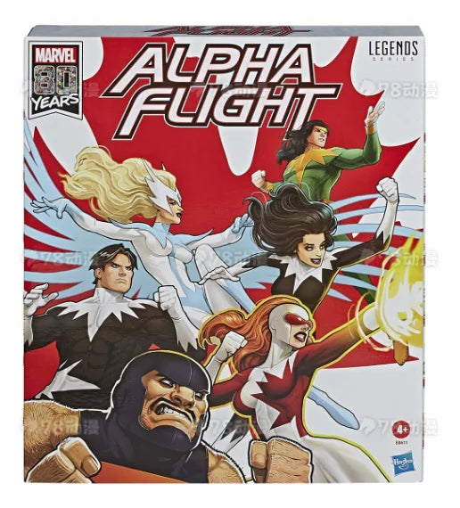 Original Hasbro Marvel Legends Series ALPHA FLIGHT Shaman/Snowbird/Aurora/Northstar/Vindicator/Puck Anime Actionfigur Spielzeug
